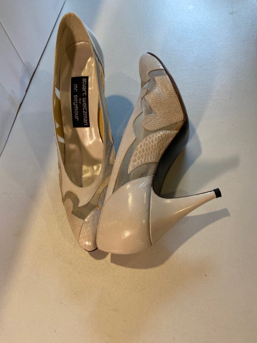 Stuart Weitzman for Mr. Seymour - Size 7.5M - Heels and original box